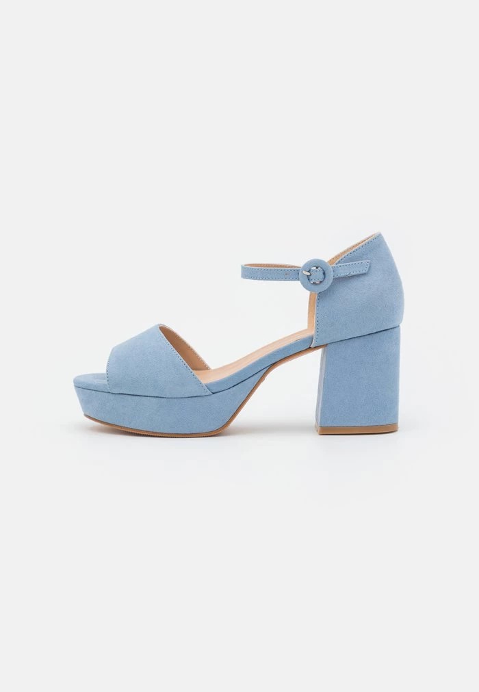 Sandale ANNA FIELD Anna Field Platform Sandals Bleu Femme | ZDX-2463548